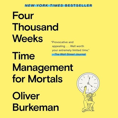 Four Thousand Weeks book cover